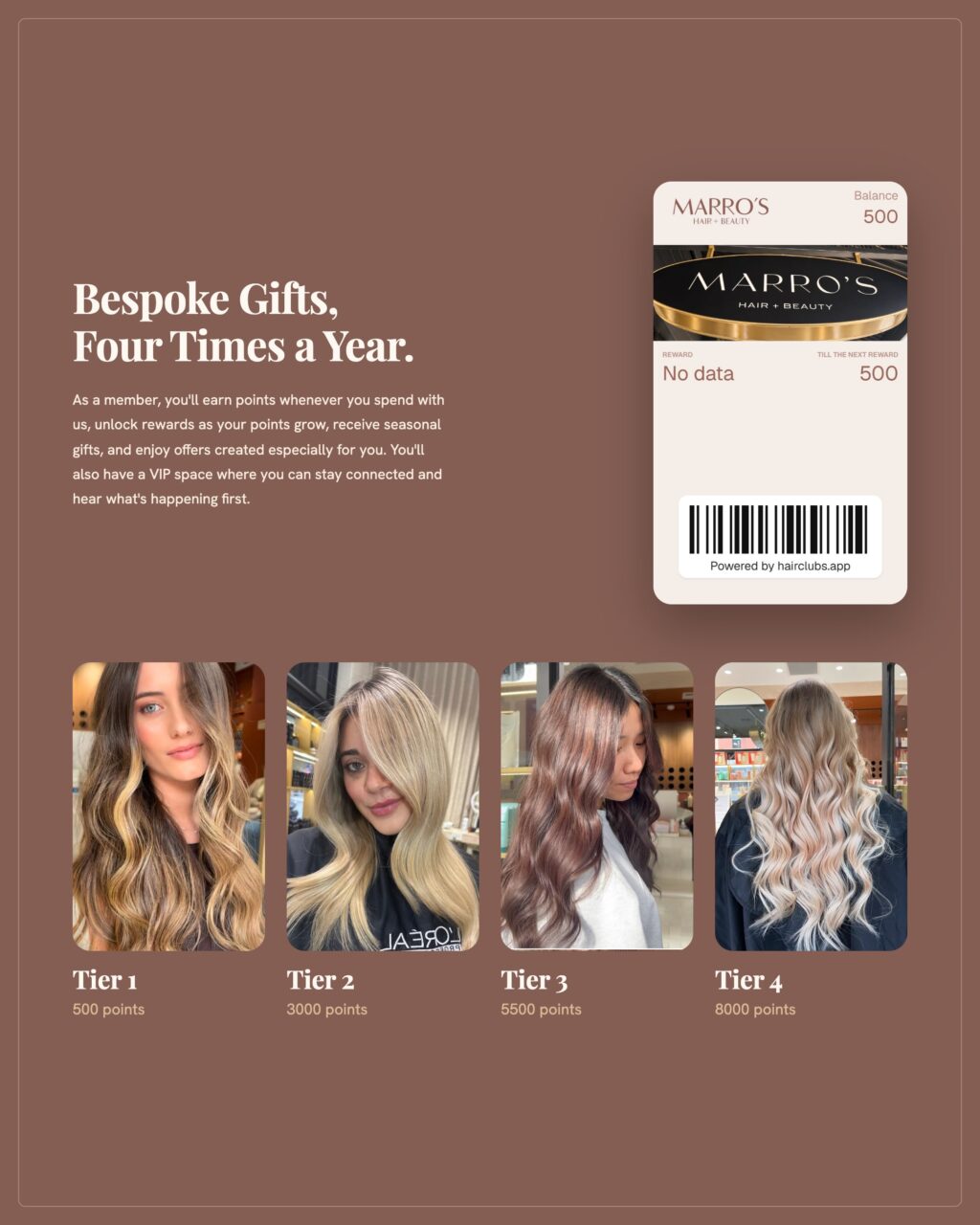 Instagram post from marroshairandbeauty. This post is in position 1.