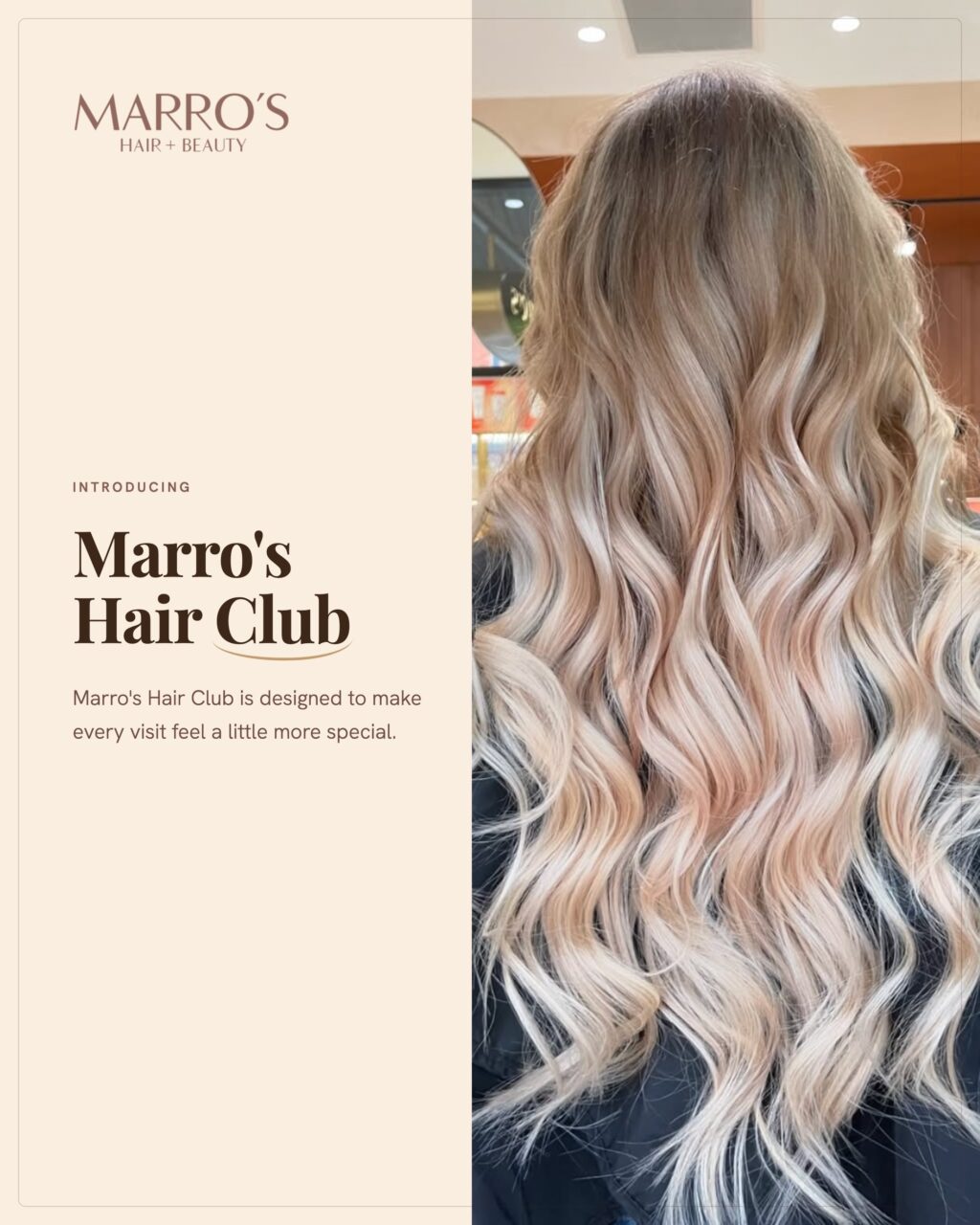 Instagram post from marroshairandbeauty. This post is in position 0.